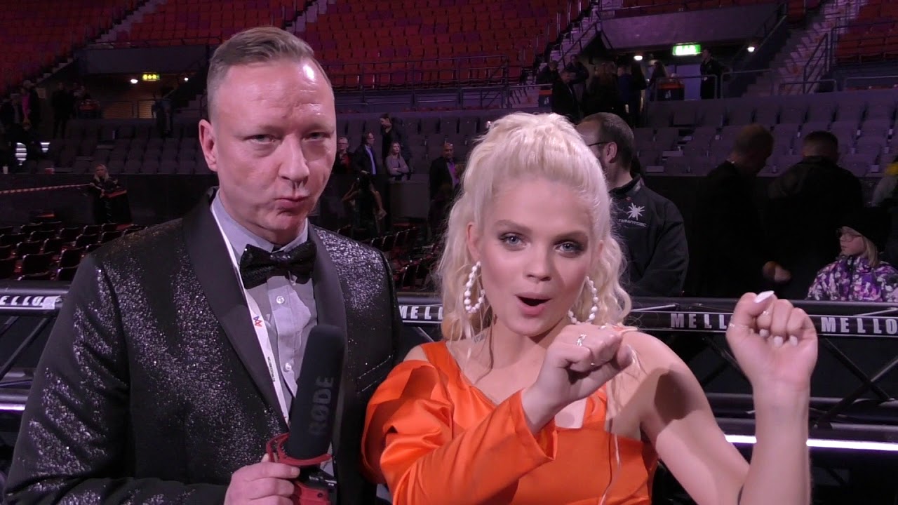 Melodifestivalen 2018: Göteborg: Intervju med Margaret  efter sändning