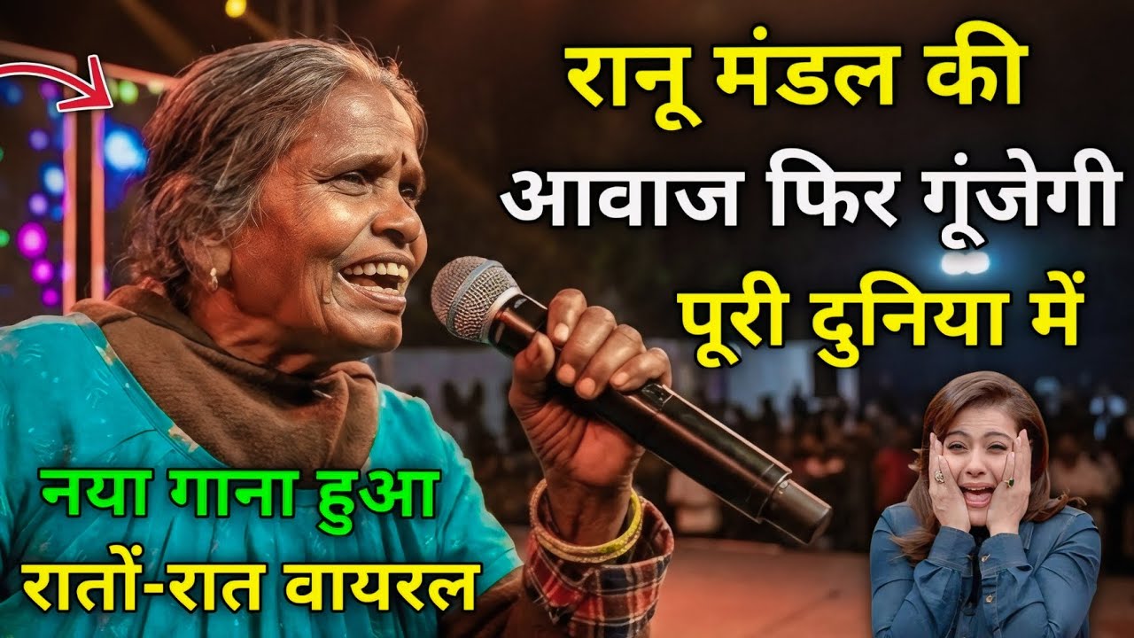 रानू मंडल की आवाज फिर गूंजेगी पूरी दुनिया में | Ranu Mondal New Viral Song | Siraj Ashu Bachchan