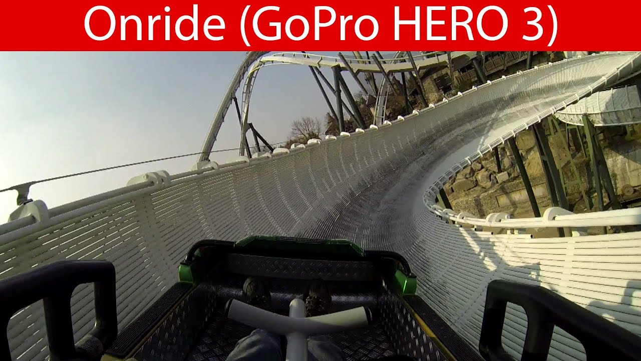 Heide Park - Bobbahn (Schweizer Bobbahn) - Onride [Erste Reihe / Front Row POV]