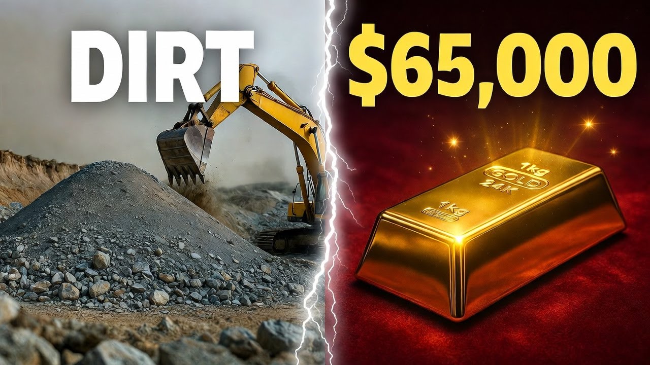 Turning 100 Tons Of Rock Into A $65,000 GOLD BAR! 💰