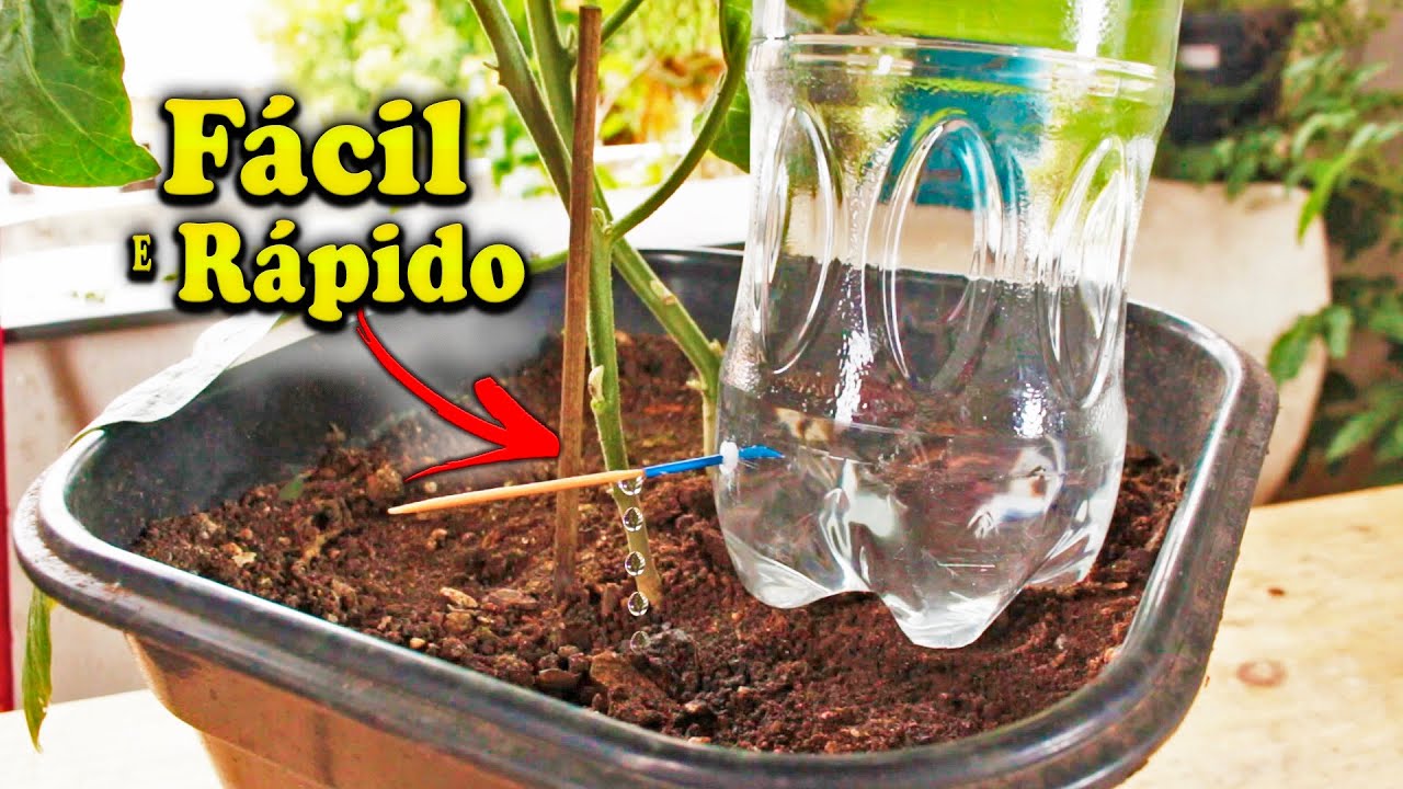 Como fazer GOTEJADOR automático Simples e Eficiente