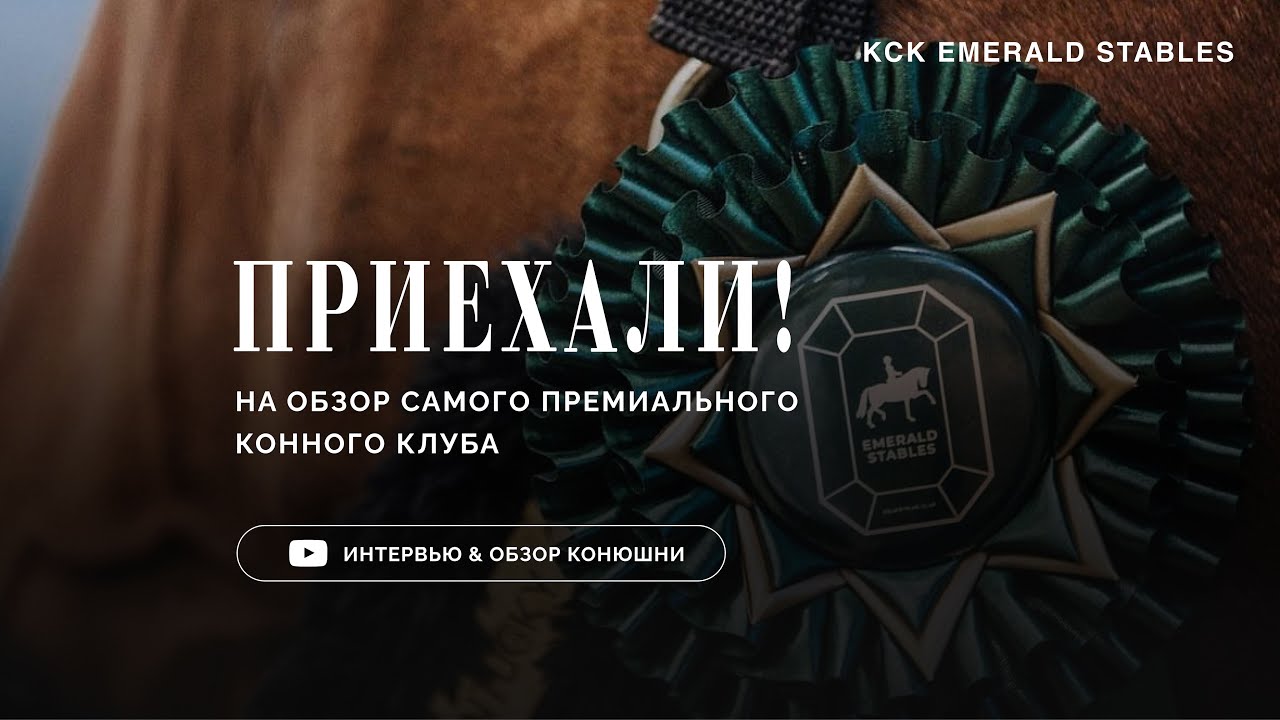 Приехали! В конном клубе Emerald Stables 💎