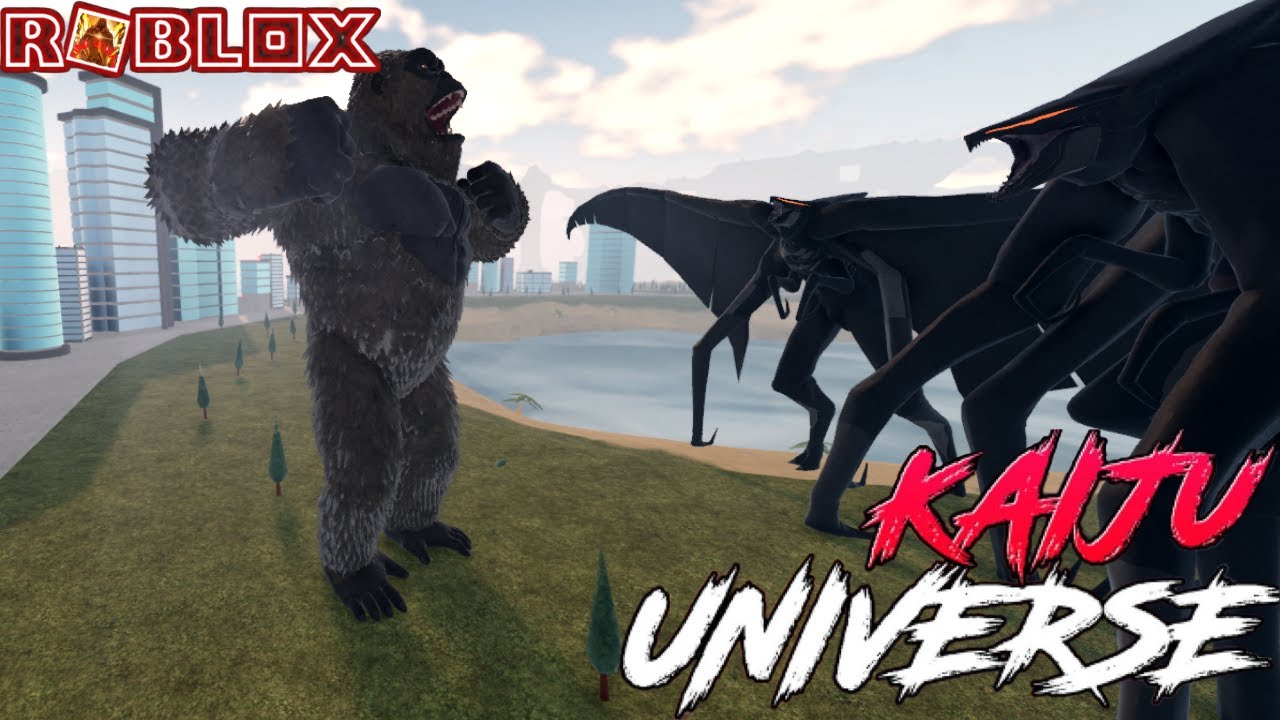 Kong 2021 Vs. Male Muto & Female Muto | Roblox Kaiju Universe