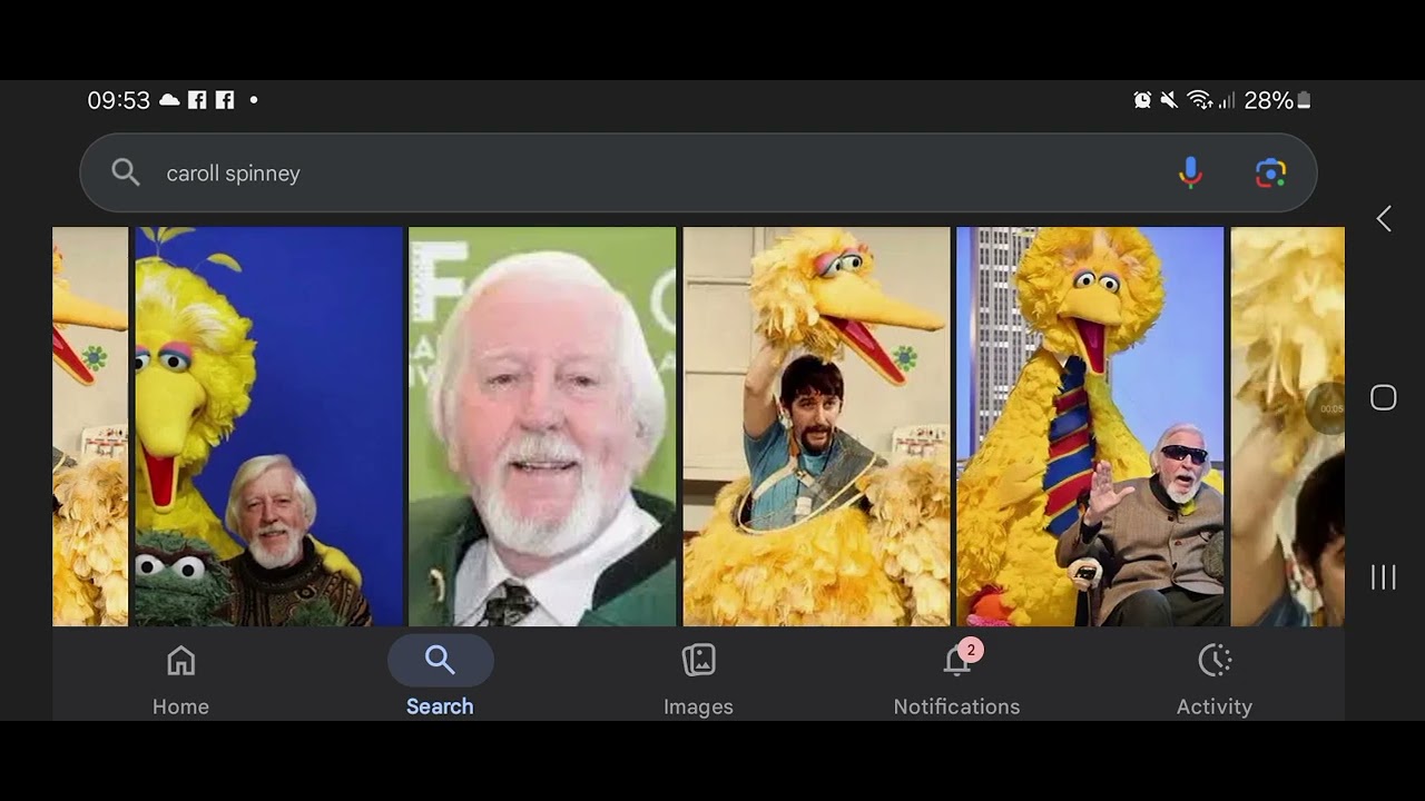 Happy Heavenly 92nd Birthday Caroll Spinney