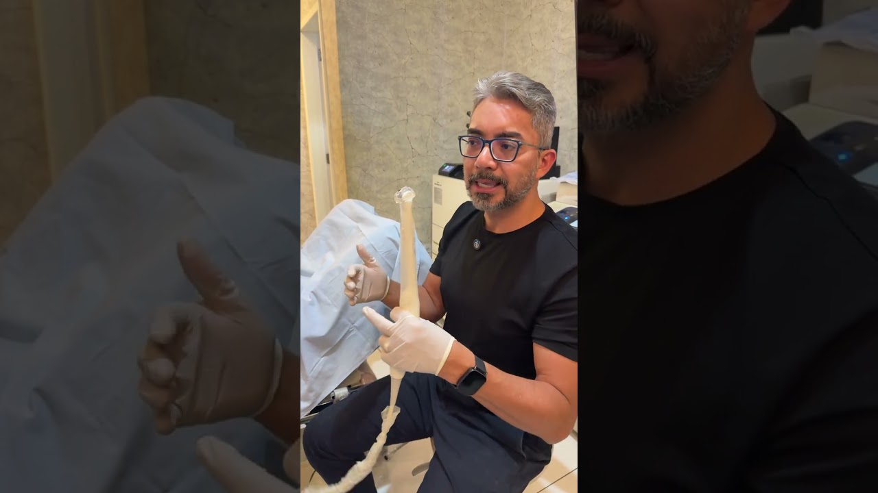 Como é feito o ultrassom transvaginal? #transvaginal