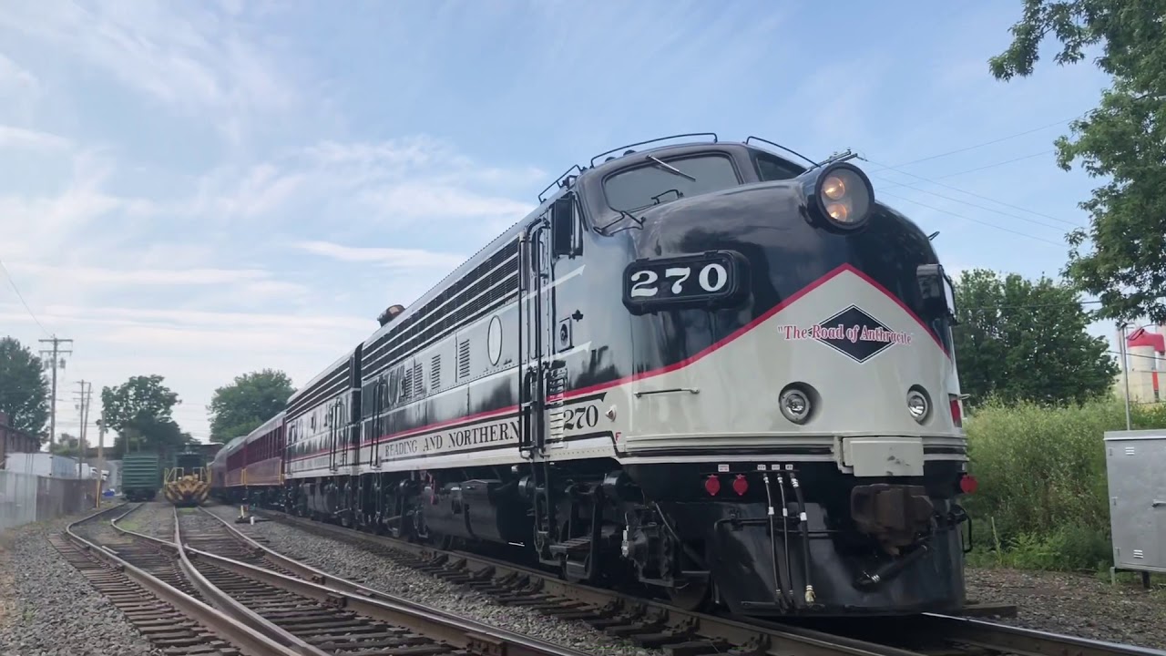 RBMN F units on the office car special | 7/3/20