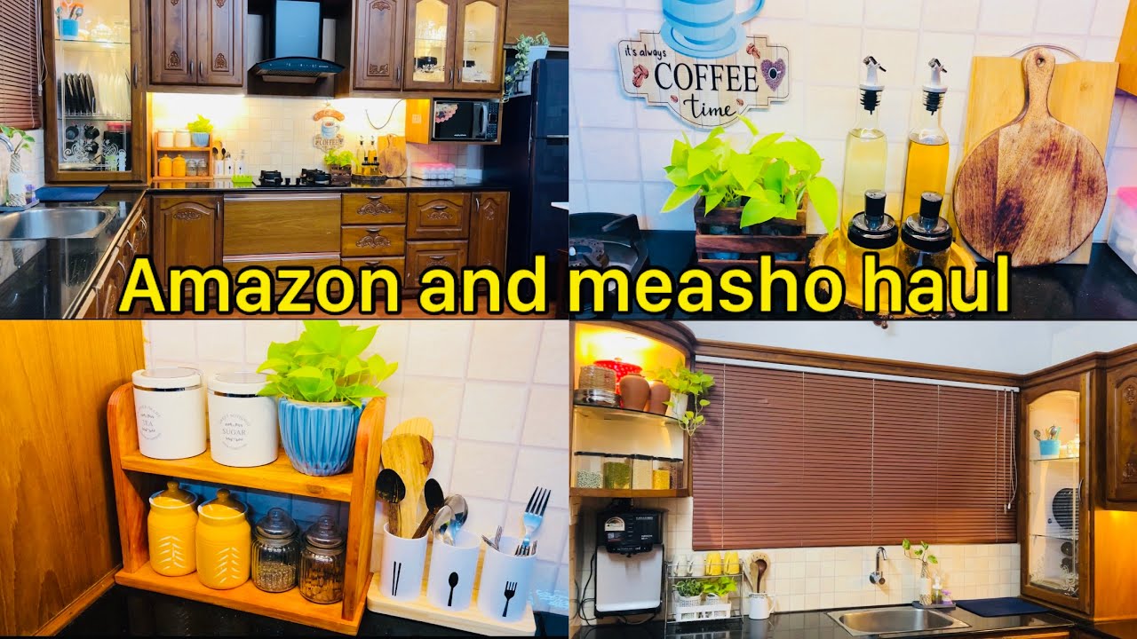 Kitchen Countertop Makeover || kitchen Counter top cleaning/ Organization Ideas/ subinaNishad