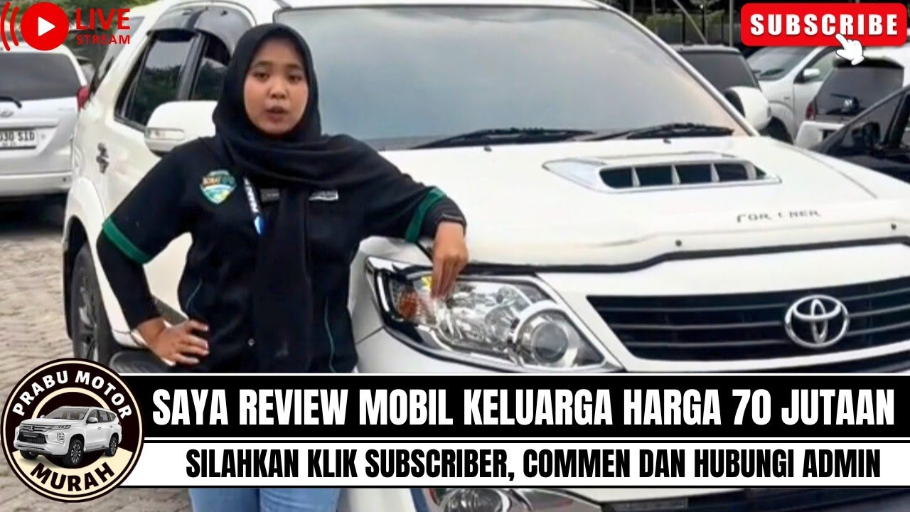 🔴SPIL MOBIL KELUARGA HARGA 70 JUTAAN⁉️REVIEW MOBIL MURAH DI PRABU MOTOR KLIK SUBSCRIBER & COMMET‼️
