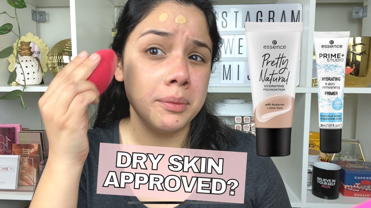 ESSENCE PRETTY NATURAL FOUNDATION | DRY SKIN REVIEW