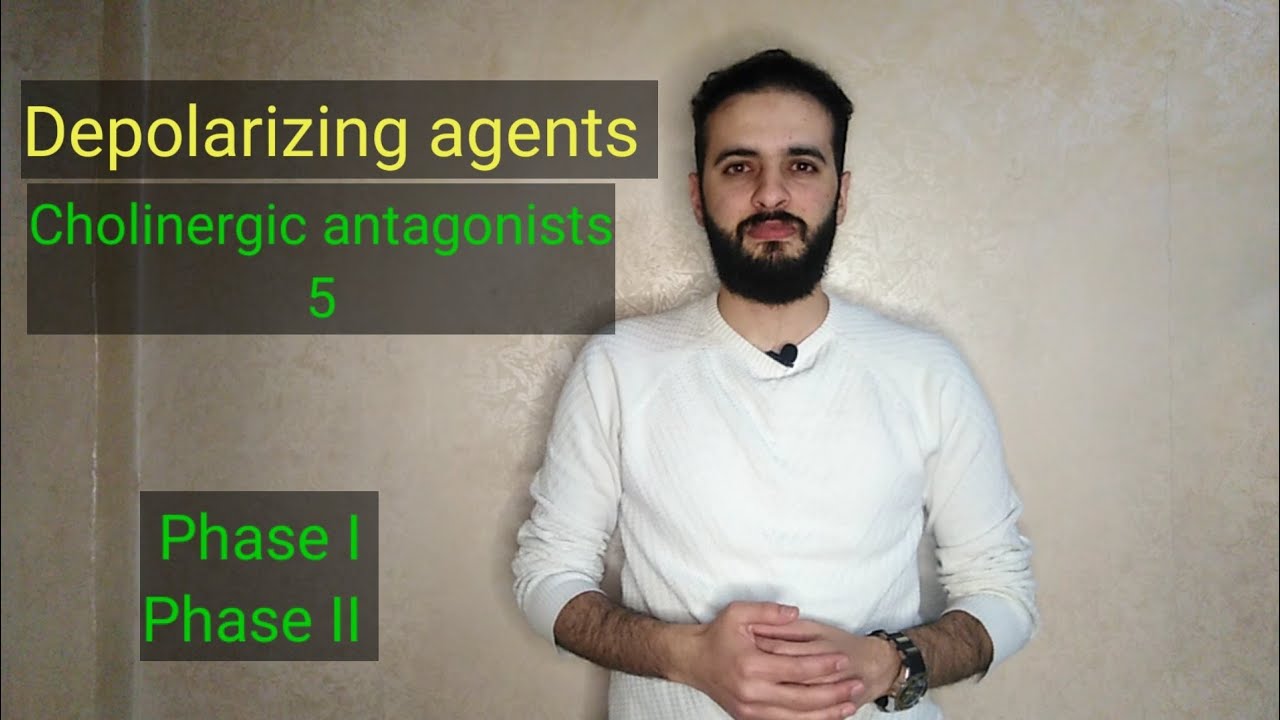 Depolarizing agents. Cholinergic antagonists (5).Neuromuscular blockers (2).