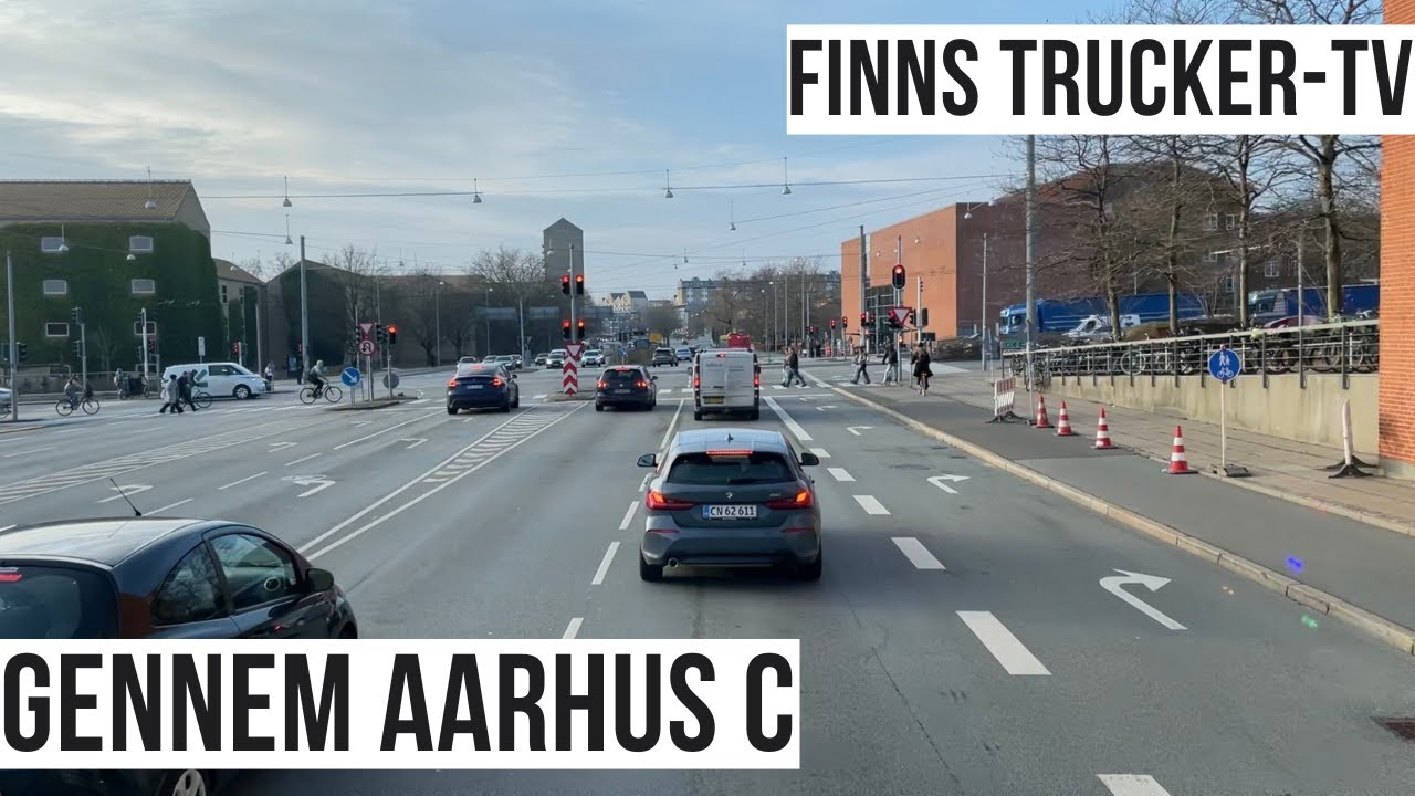 Gennem Aarhus C | SCANIA R500