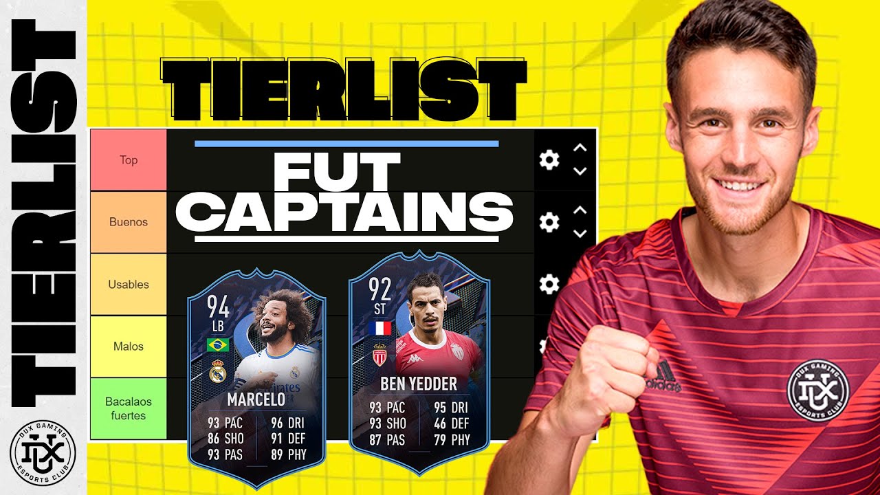 TIERLIST de los FUT CAPTAINS de FIFA 22 | con KOLDERIU