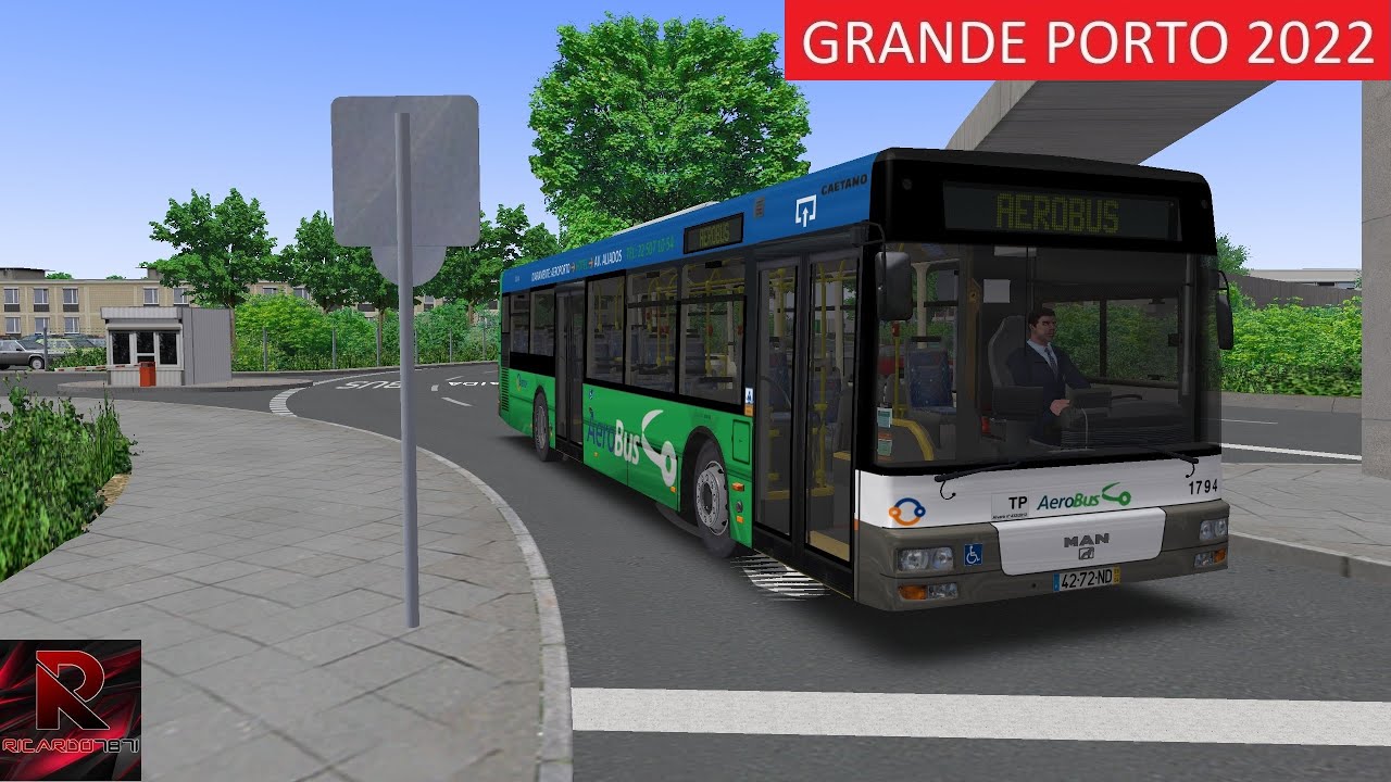 OMSI 2 - Mapa Grande Porto 2022 - Linha AEROBUS - MAN NL 233 CNG da STCP AEROBUS