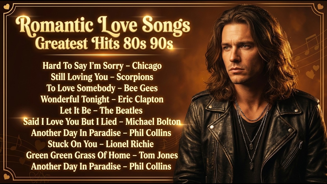 Romantic Love Songs Greatest Hits 80s 90s 💖 Love Songs 80's 90's - Soft Rock Ballads - Cover #2