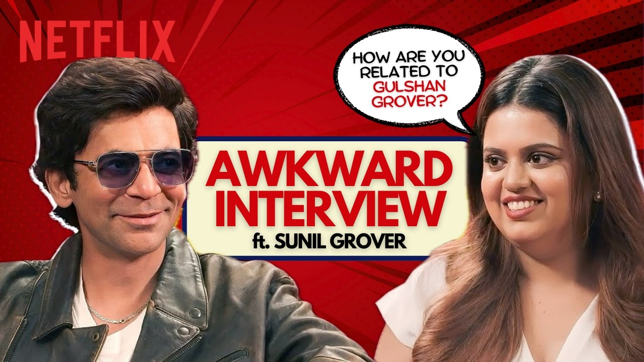 The MOST Awkward Interview With Sunil Grover & Aishwarya Mohanraj | The Great Indian Kapil Show