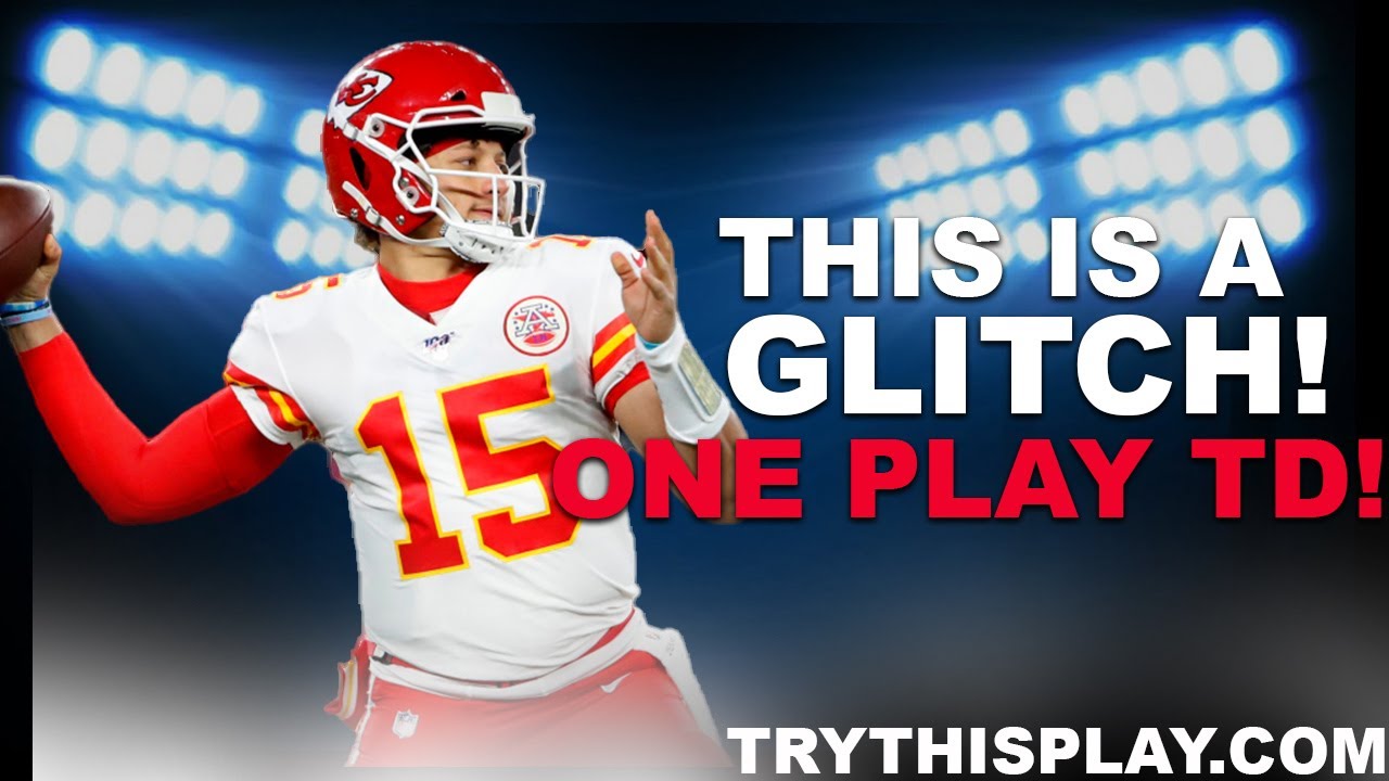 MADDEN 21 ONE PLAY TOUCHDOWN GLITCH! EASY TD!