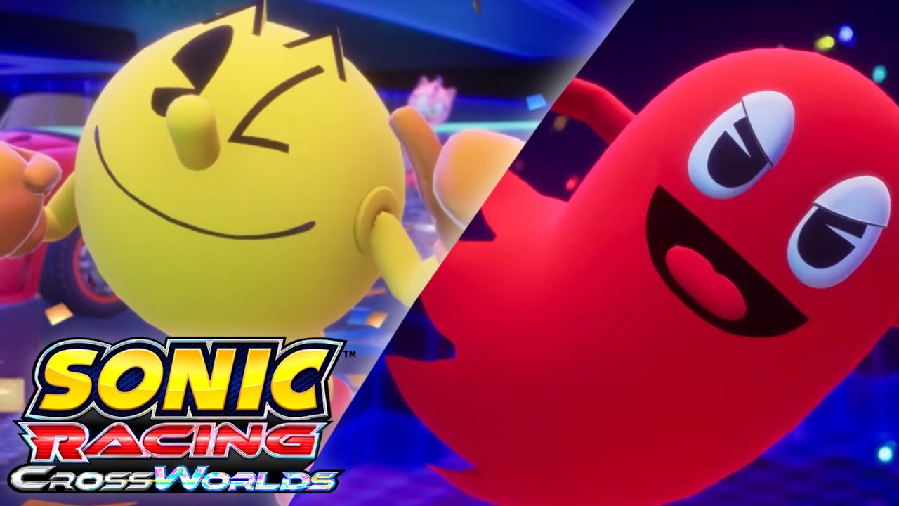 Winning as EVERY Pac-Man Character in Sonic Racing Crossworlds!