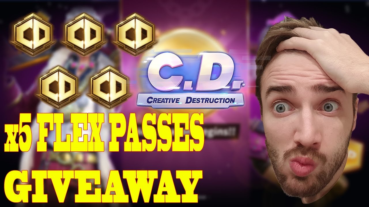 GIVEAWAY x5 Flex Passes Season 4 + Kill Compilation Season 4 on Creative Destruction