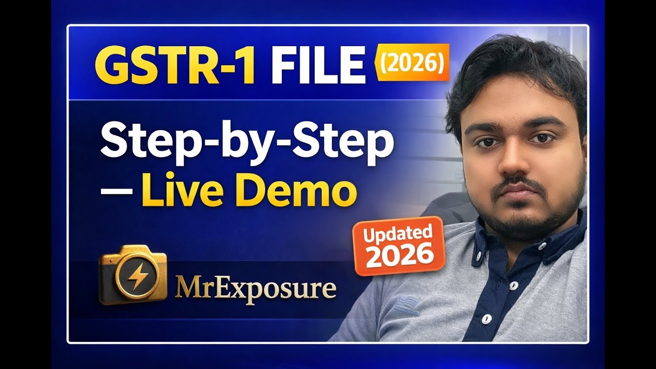 GSTR-1 Filing Step-by-Step (Updated 2026) &mdash; Complete GSTR1 Tutorial #gstr1filing #gstr1 #gstfiling
