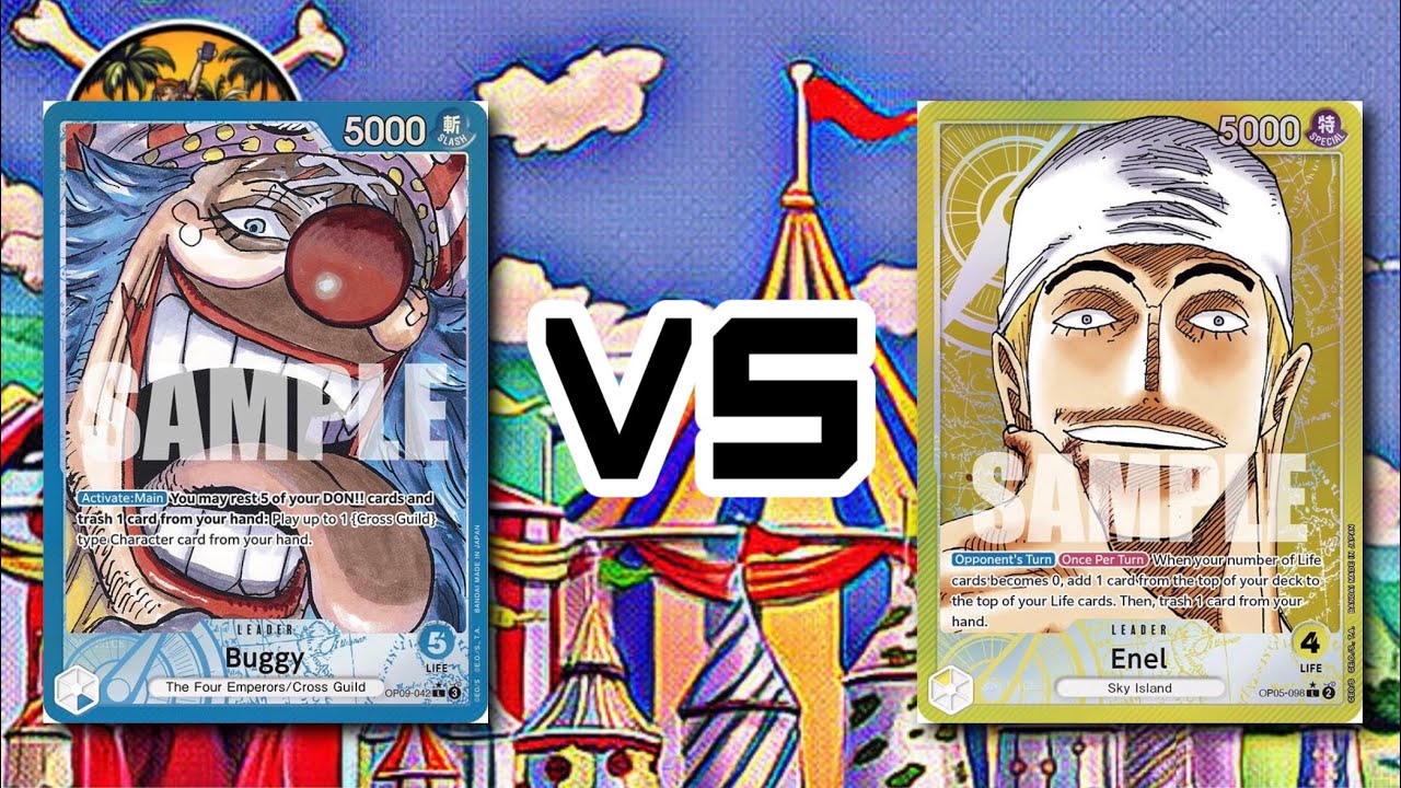 (OP11) Blue Buggy vs Yellow Enel