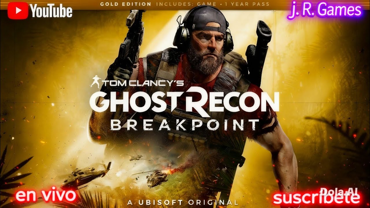 GHOST RECON BREAKPOINT   PS4   apoyame  suscribiendote💯🎮👌😎
