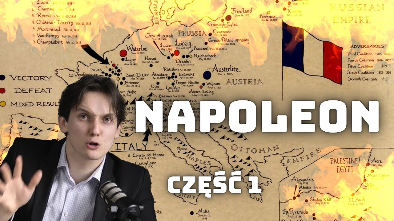 Napoleon Bonaparte i okres napoleoński - powt&oacute;rka z historii część 1