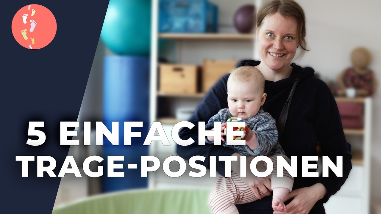 Babys Halten und Tragen: 5 Positionen für Abwechslung und optimale Entwicklung I BewegungsWege