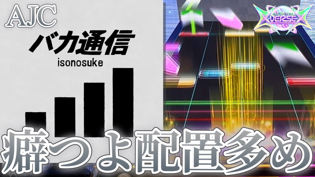 【CHUNITHM】バカ通信 AJC(理論値) 手元