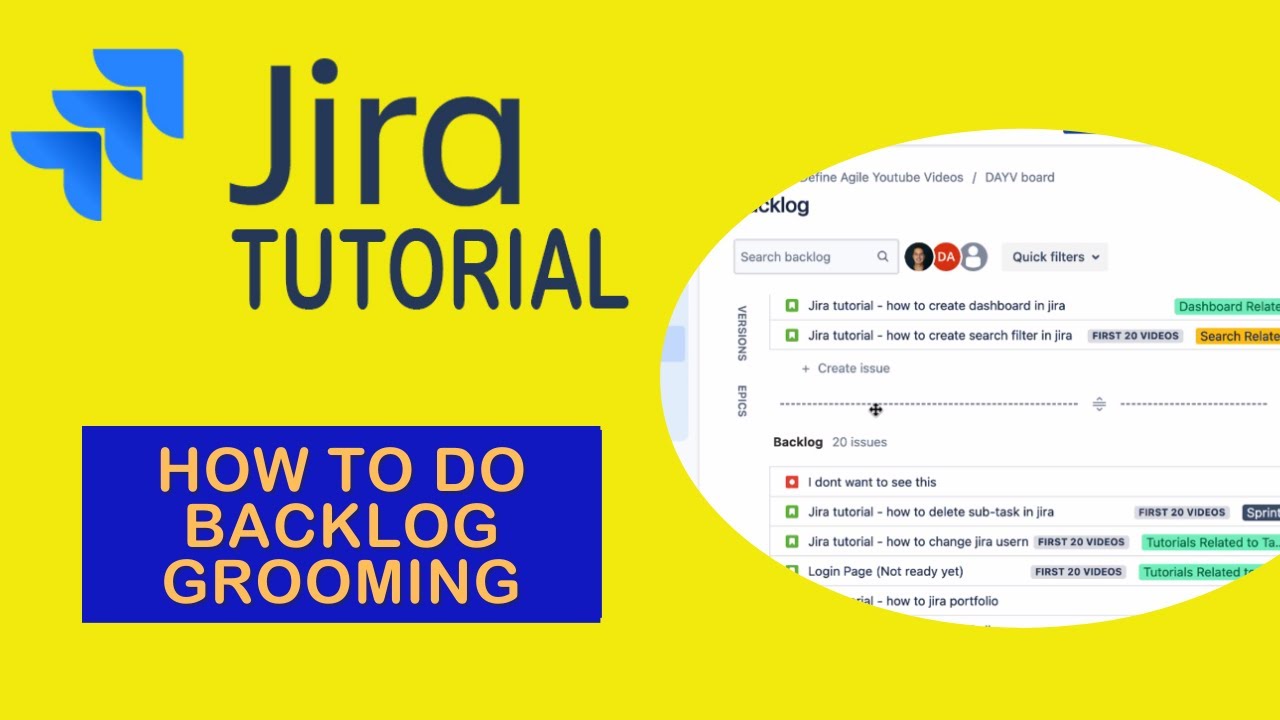 How To Do Backlog Grooming - Jira Tutorial 2023