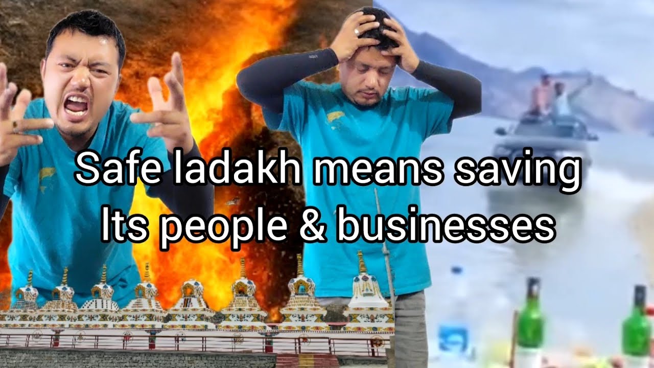 ⛑️Safe ladakh means saving it's people &business 🏔️❄️|Tanigail87|#ladakh #schedule #vlog 