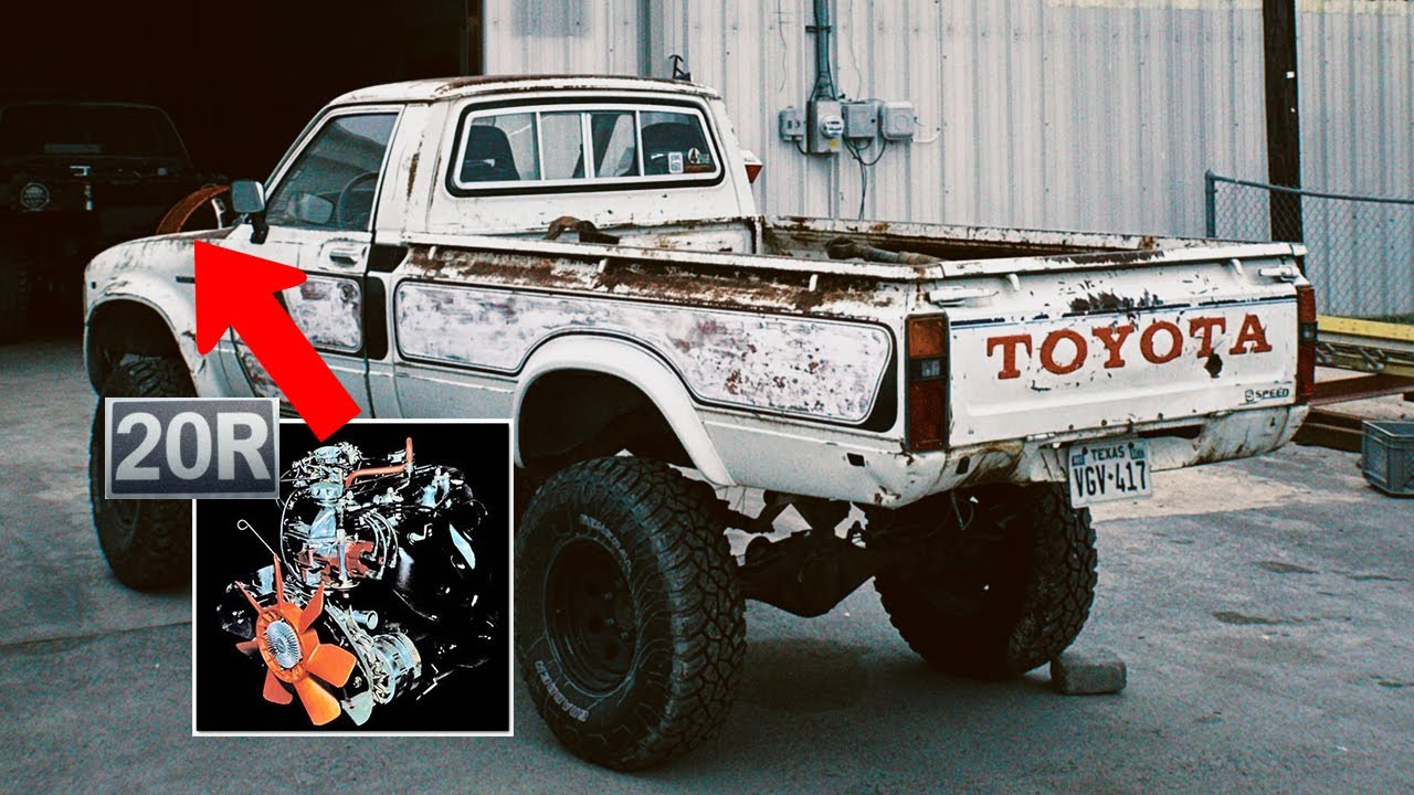 Разборка Toyota 20R на свалке