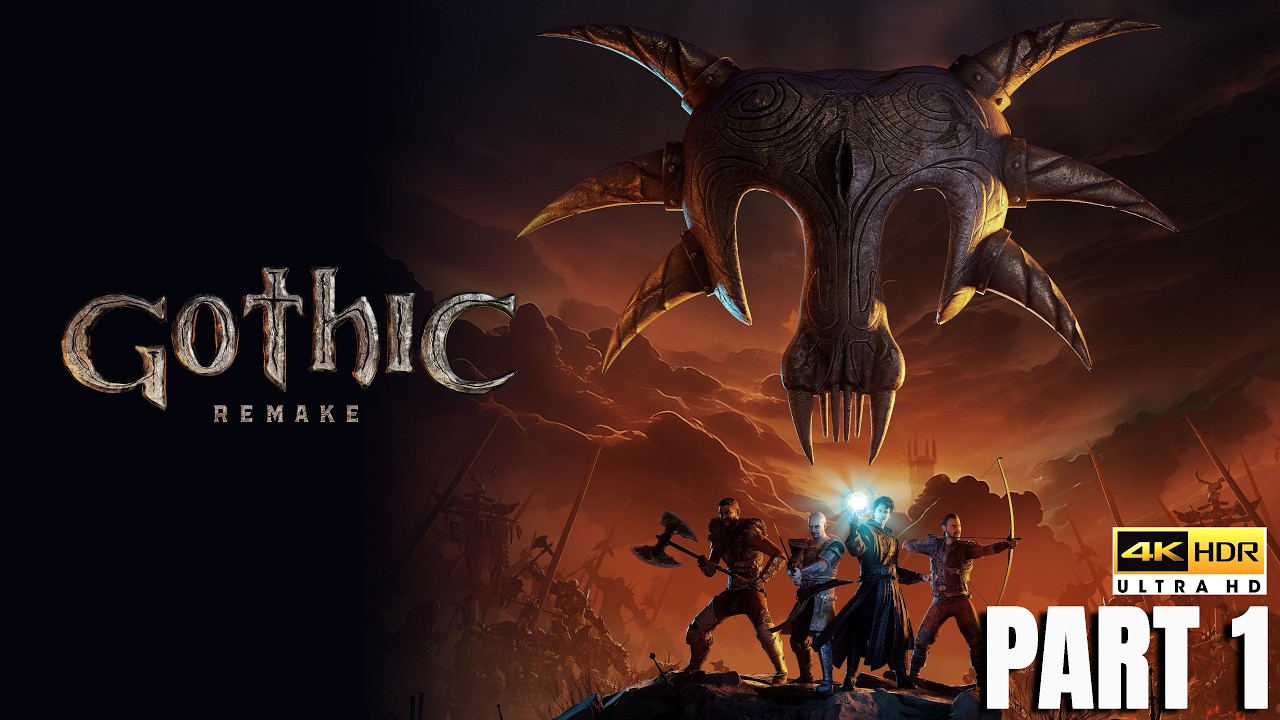 Gothic 1 Remake | Full PC Playthrough Part 1 | Old Camp & First Quests | RTX 5070 Ti | 4K60FPS HDR