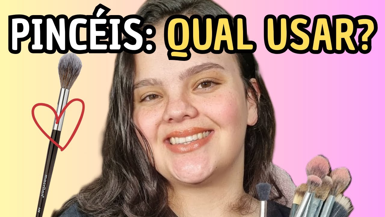 PINCÉIS DE MAQUIAGEM: pra que serve CADA UM? | Guia Completo