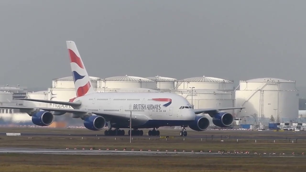 BRITISH AIRWAYS  🇬🇧 A 380  841 G - XLEF ✈ Live Frankfurt Airport  ✈ 11.2.2026