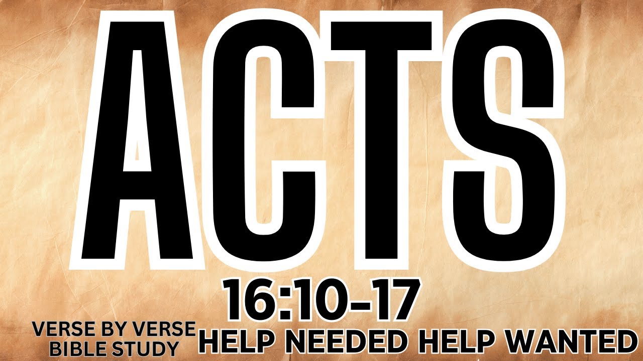 CODY ZORN - ACTS 16 : 10 - 17