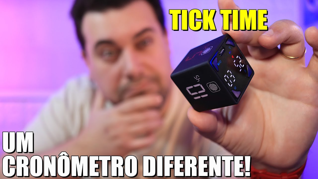 TickTime Cube - Um Cronômetro Diferente de Tudo que Você Já Viu!
