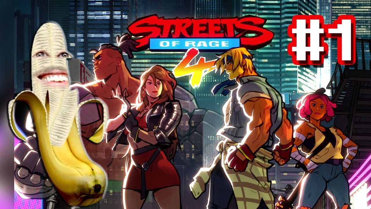 Super Banana! - Street of rage 4  - Stage 1