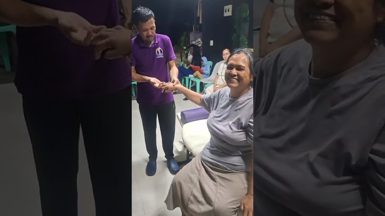 Siempre si mama ang dapat na magpachiro plus accupunture (stroke patient)