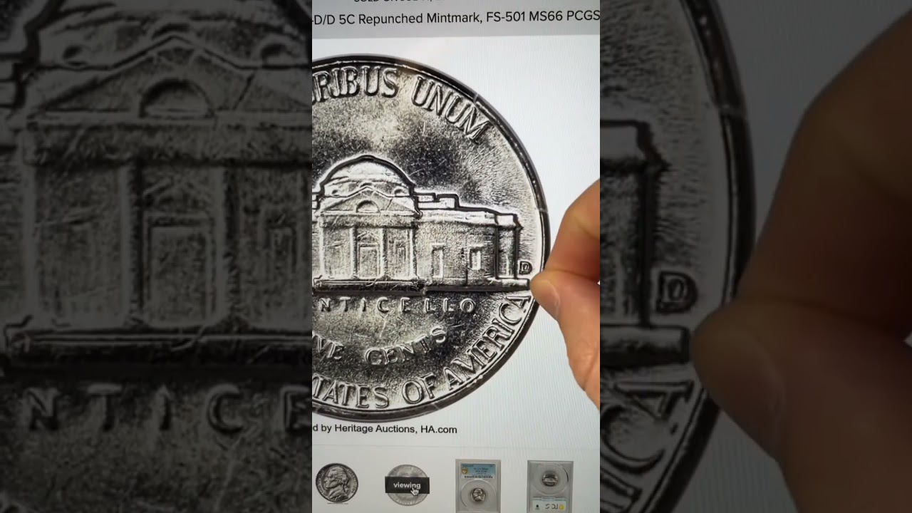 Как монета 1964 года выпуска (Nickel) может продаваться за 19 800 долларов? 💸💸💸