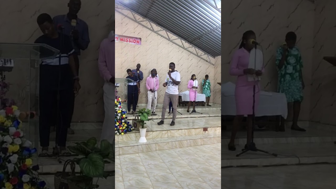 ABRAHAM IDUKITA LEADING  MORNING PRAYERS