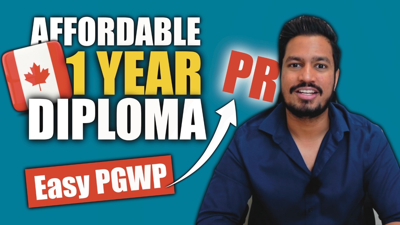 Top 10 Affordable 🇨🇦 1-Year Diplomas for easy PGWP then PR 🇨🇦