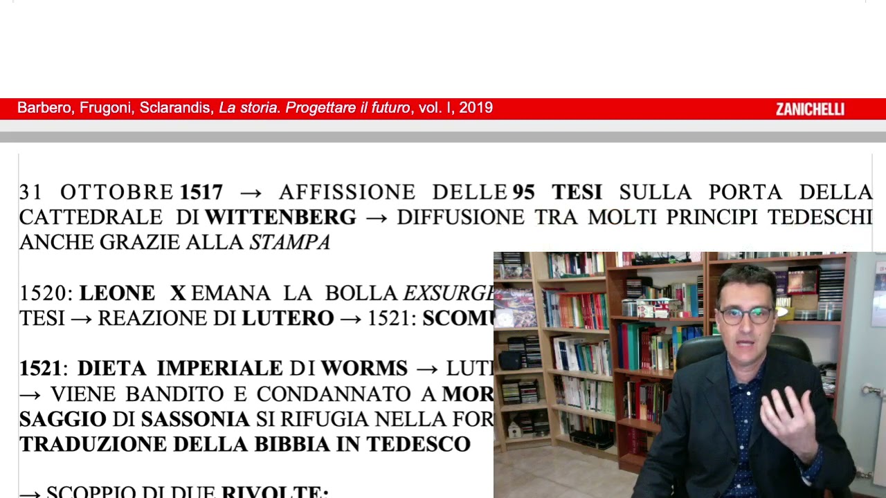 La Riforma luterana dal 1517 fino alla Pace di Augusta