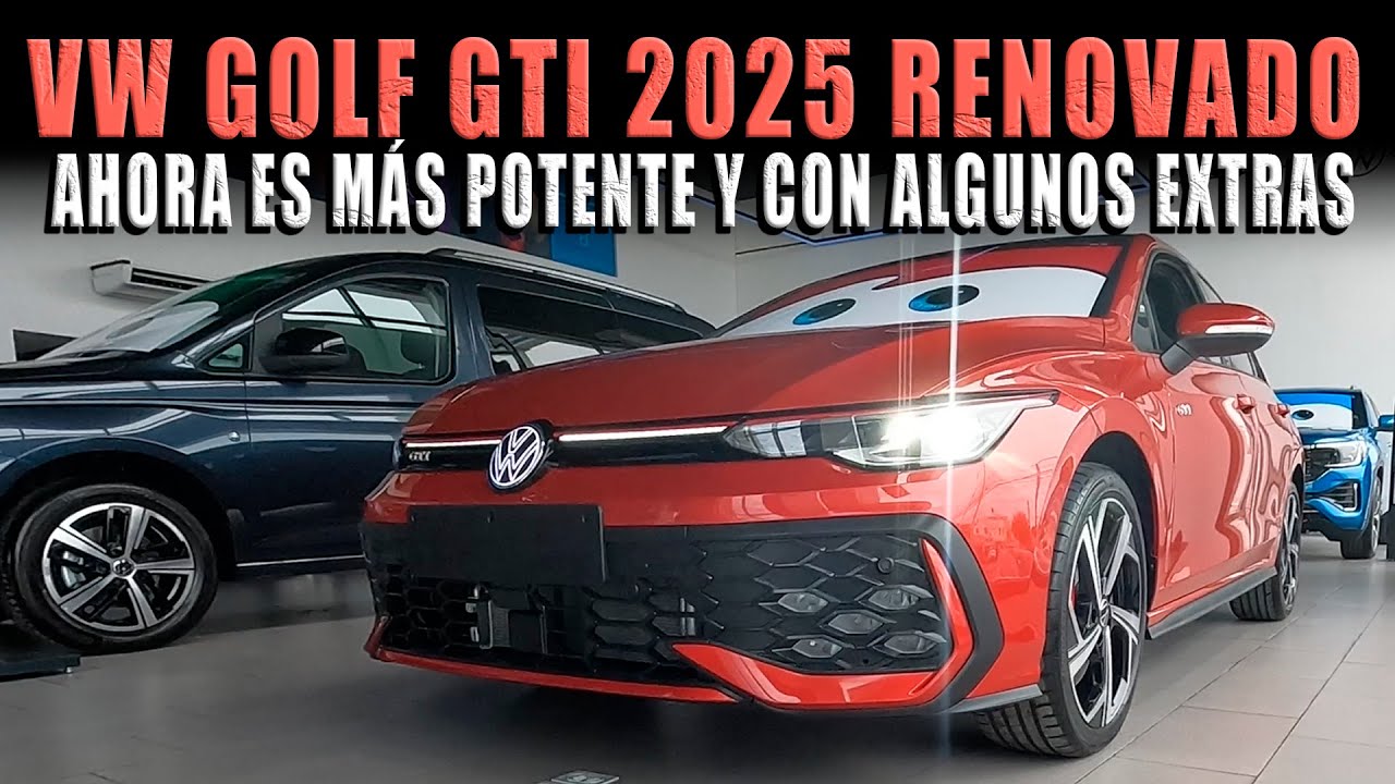 VW GOLF GTI 2025 🔴 EL HOT HATCH MÁS HERMOSO DE MÉXICO