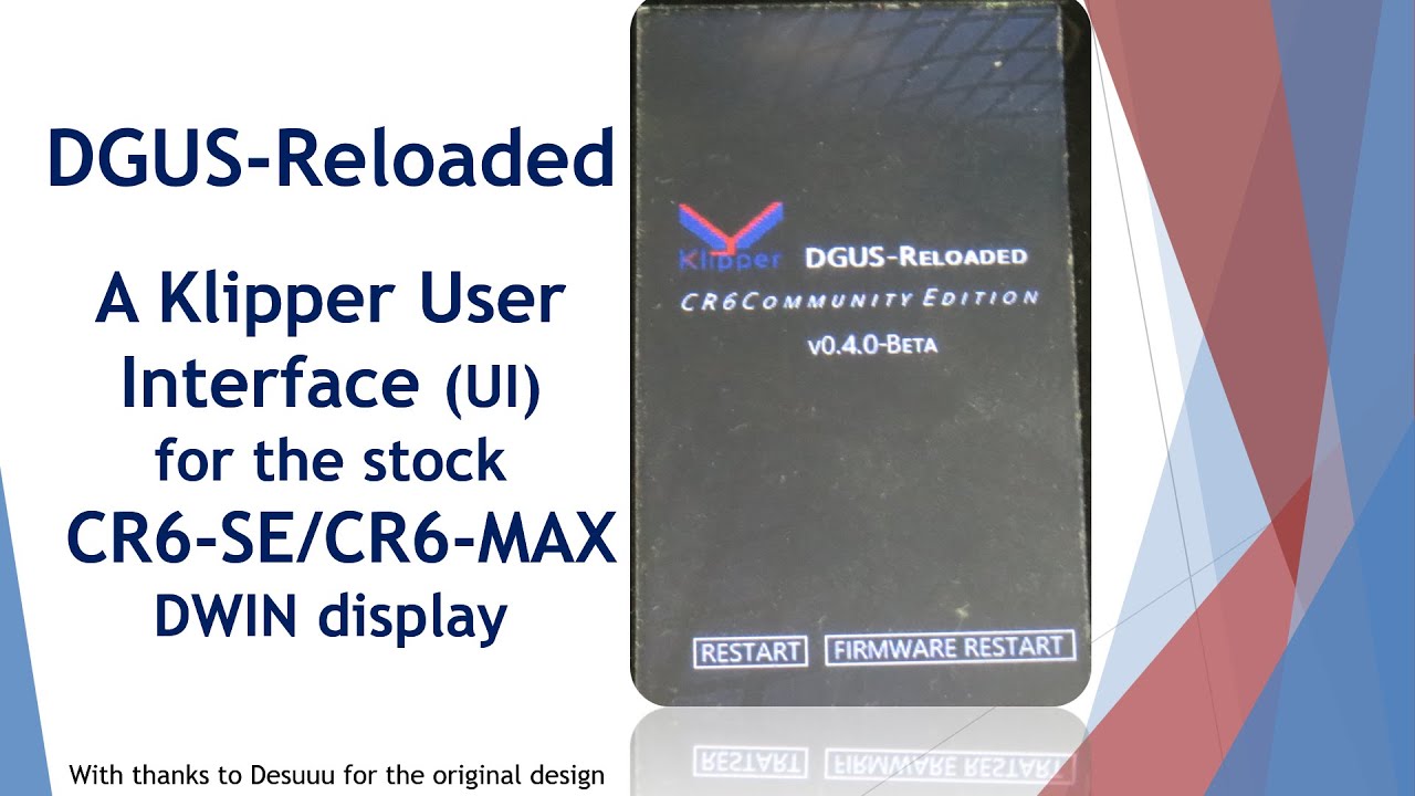 This is DGUS-Reloaded for the CR6