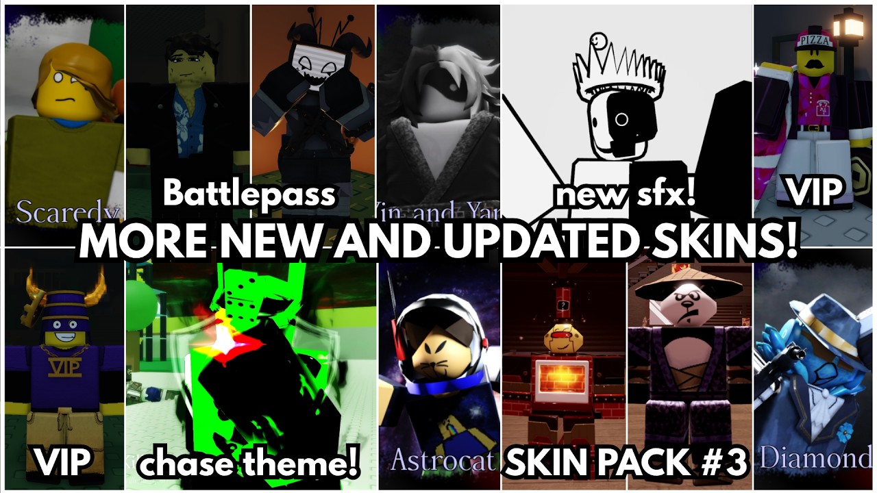 EVEN MORE NEW AND UPDATED SKINS! (Summer Games Update) | Roblox Forsaken