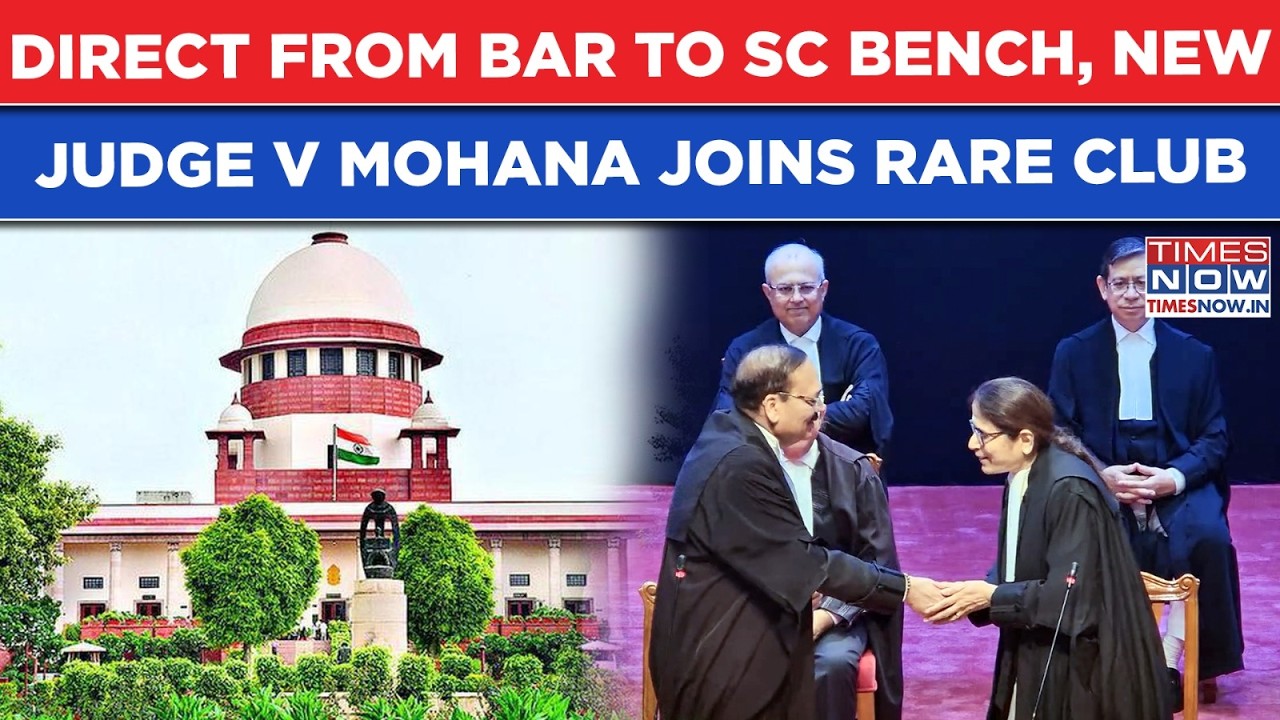 Supreme Court: Justice V Mohana Gets Rare Direct Promotion From Bar To Bench| Who&rsquo;s The New Judge