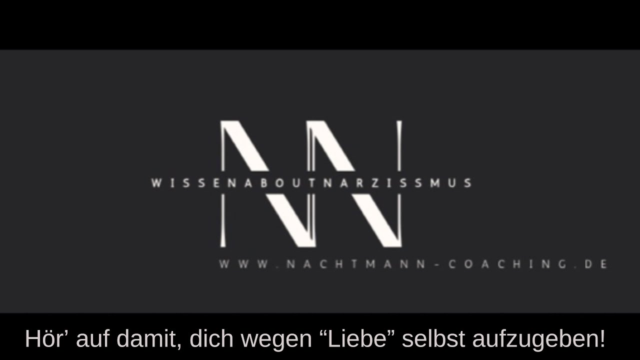 Hör‘ auf, dich aus Sehnsucht nach Liebe völlig zu verausgaben! @WissenAboutNarzissmus