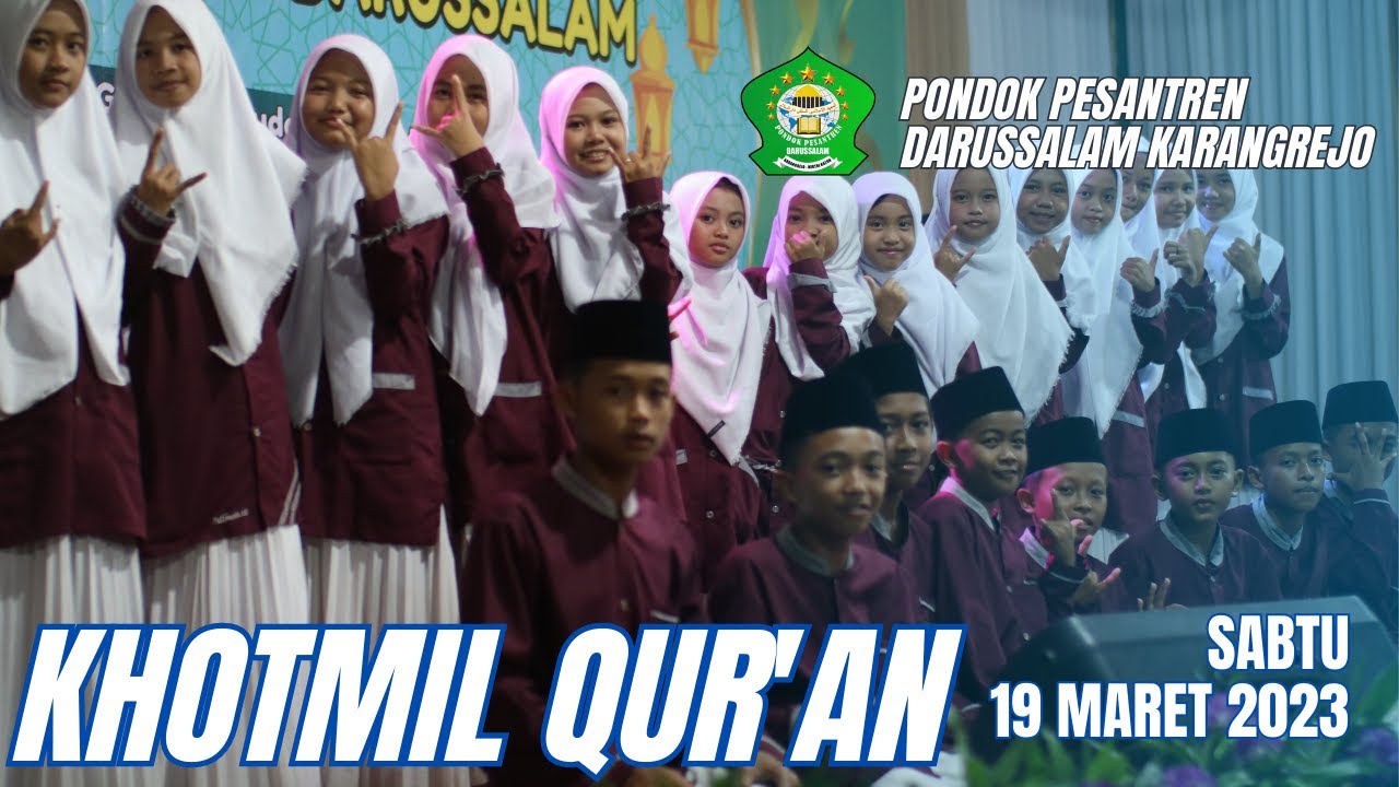 Khotmil Qur'an Pondok Pesantren Darussalam Karangrejo