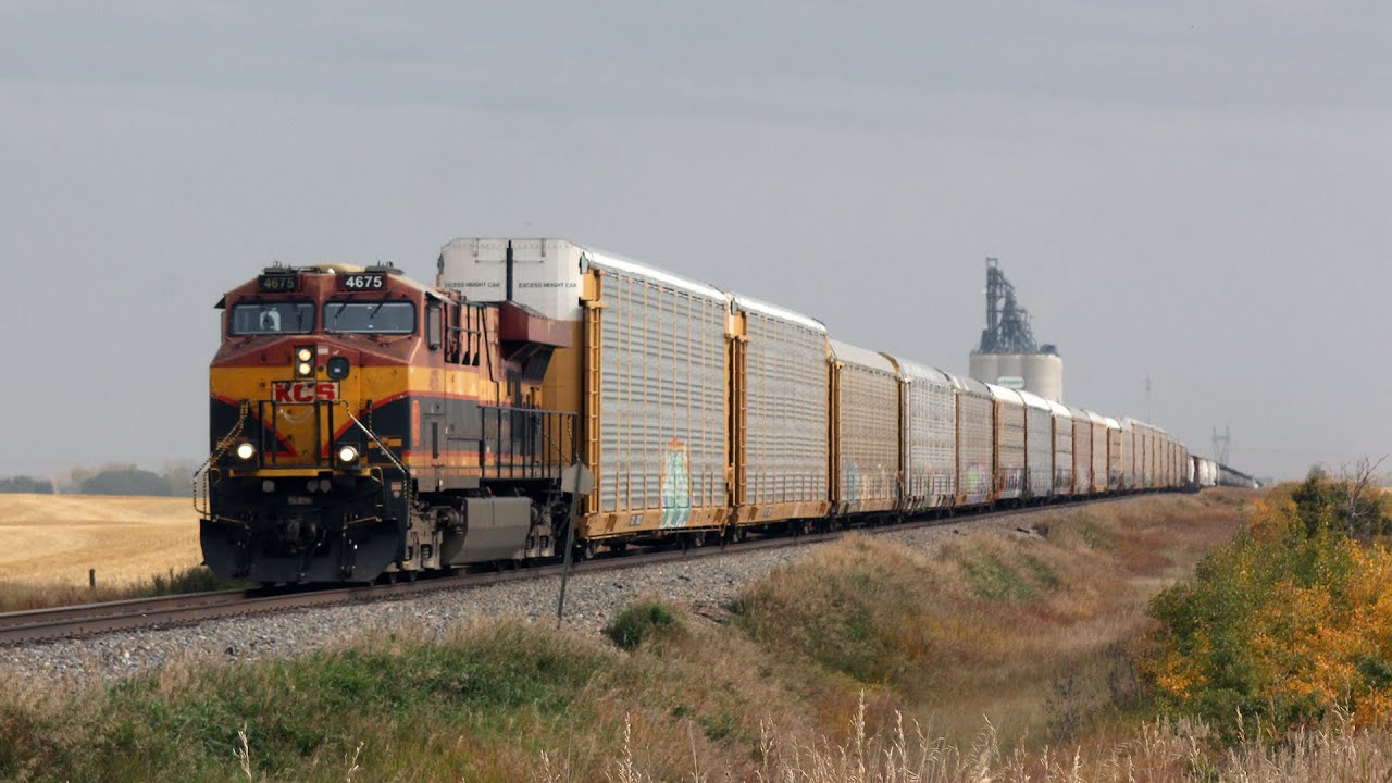6 Trains in 5.5 hours Near Fulton Farms Indus, AB CPKC Brooks Sub Mile 157.38 September 30, 2025.