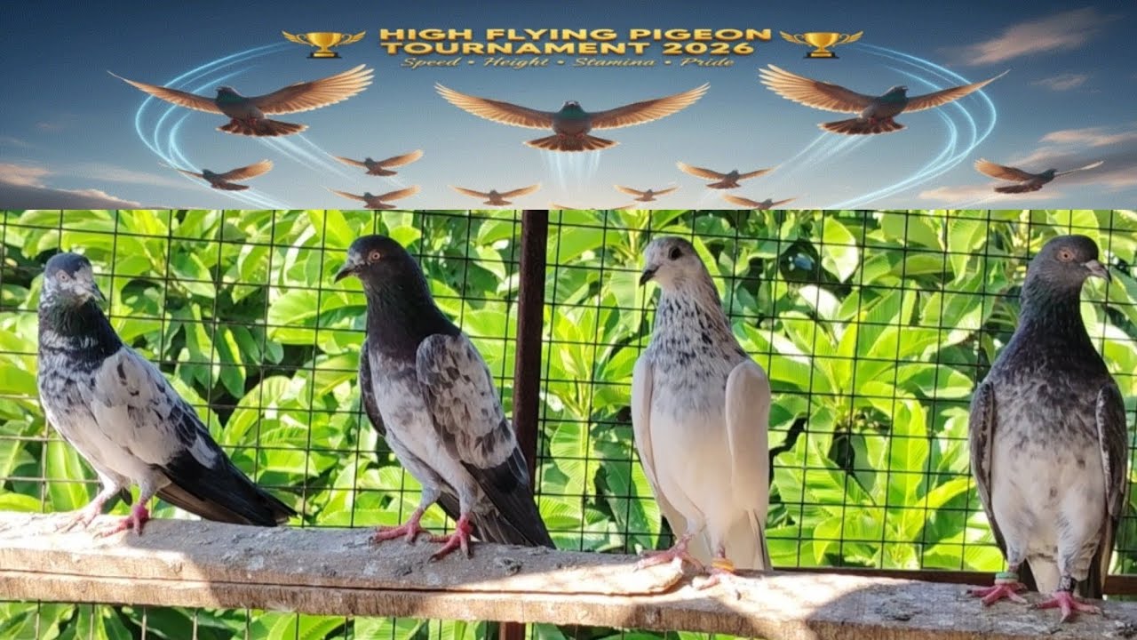 HIGH FLYING PIGEON TOURNAMENT 2026 | Epic Flights & Winner Kabootar🏆 ! @RPLpigeonOfficial 